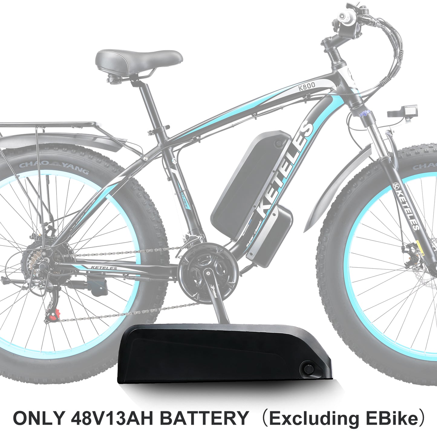Keteles ebike 48V 13AH baterry