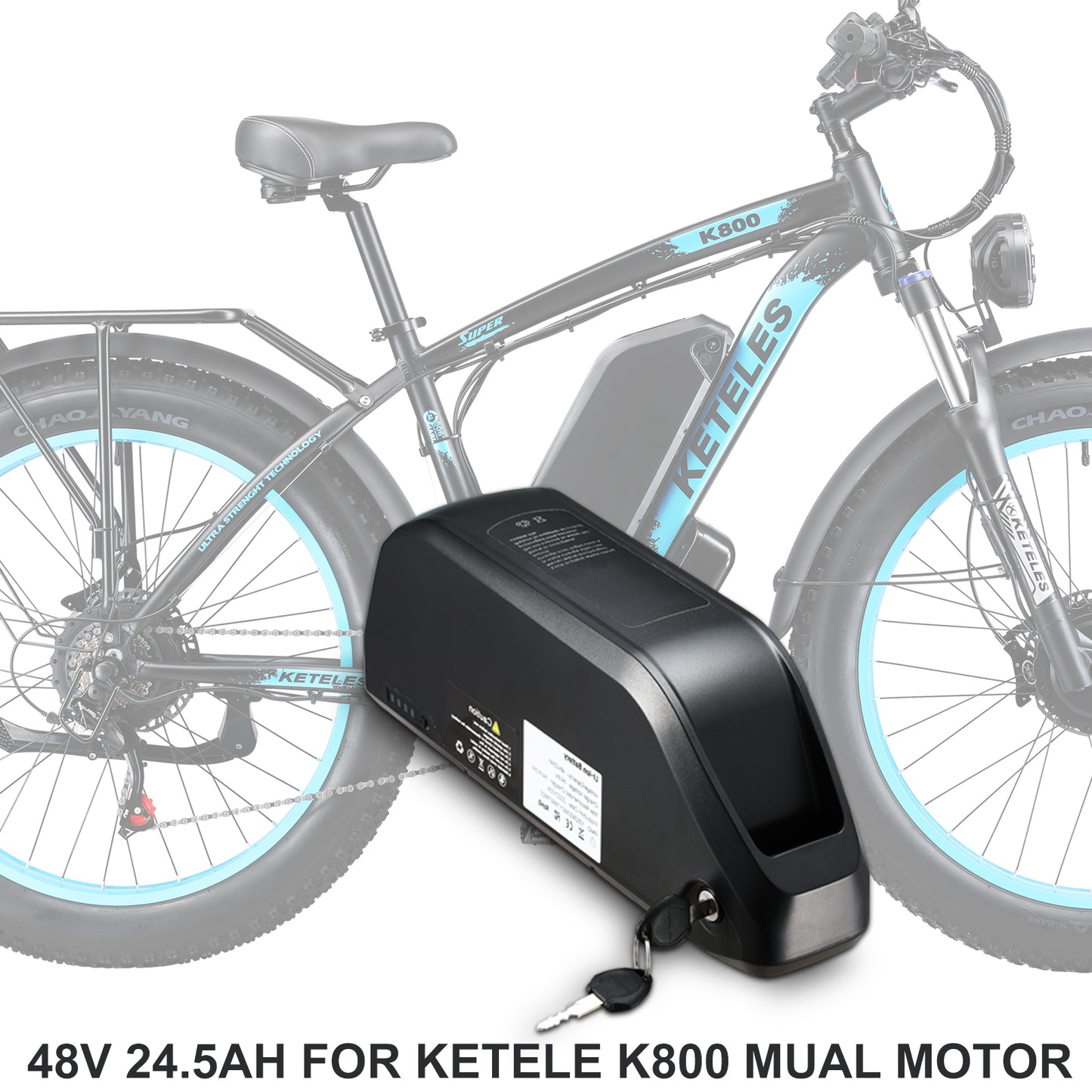 Keteles ebike 48V 24.5AH baterry