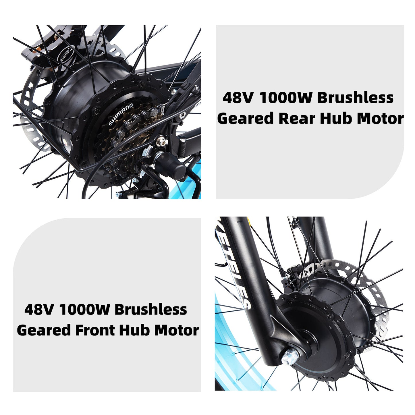 KETELES K800 Pro 2000W dual motor electric bike 48V 23AH