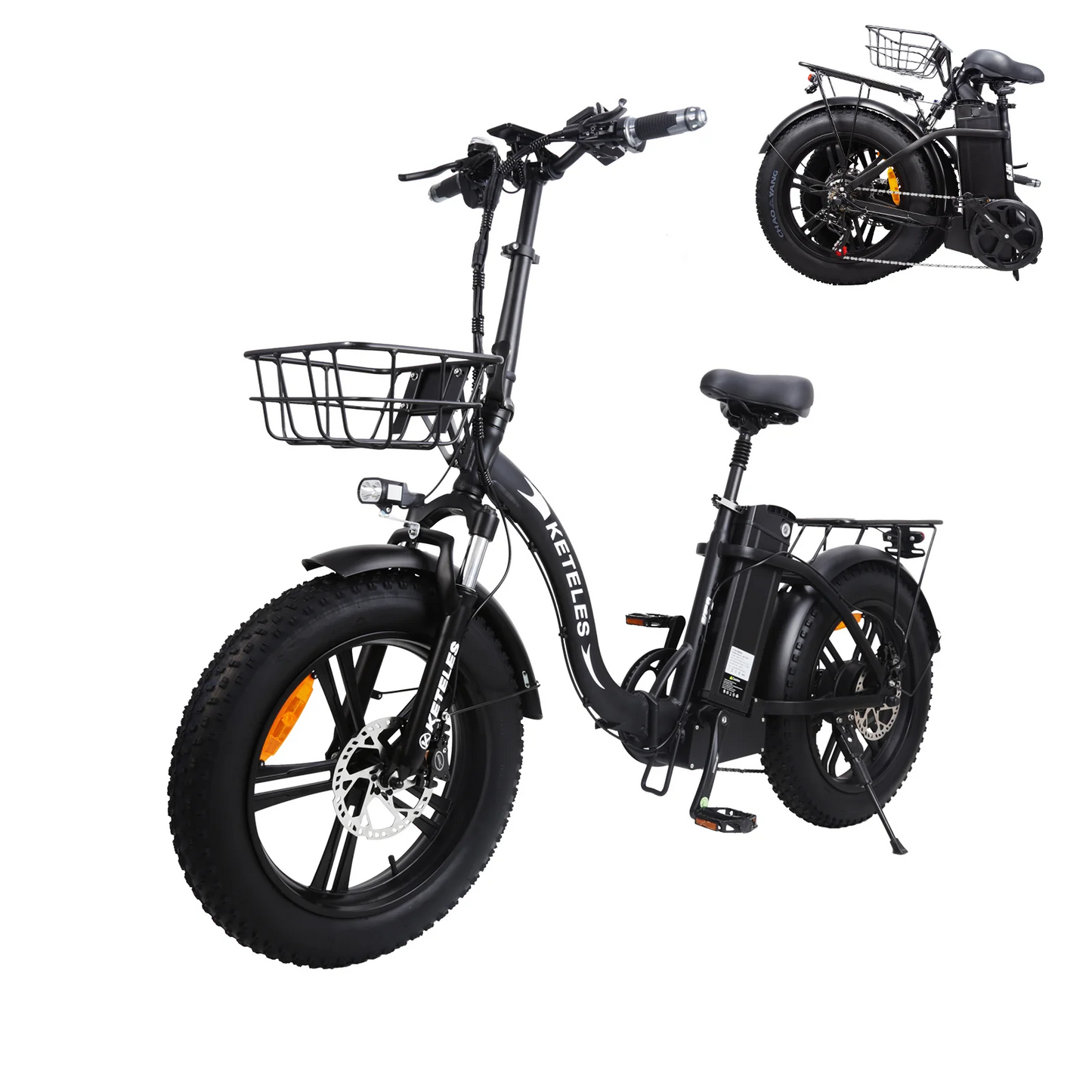 KETELES KF9 1000W 17.5Ah 20‘’ Folding Electric Bicycle