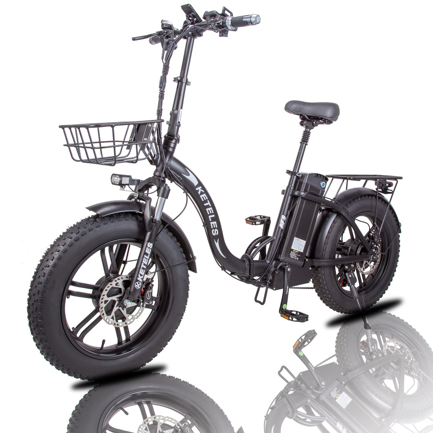 KETELES KF9 2×1000W dual Motors 48V 23Ah 20" Inch folding Commuter Electric Bike