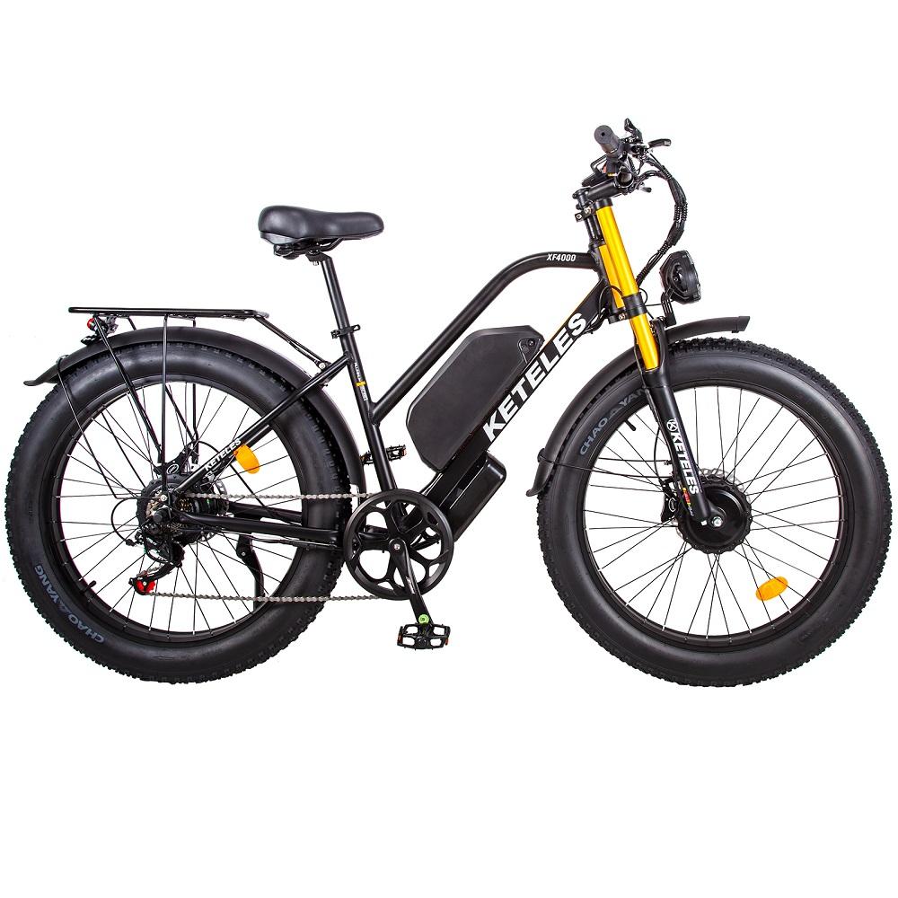KETELES XF4000 2000W Dual Motor Electric Bike 48V 23AH Fat Tire E-Bike