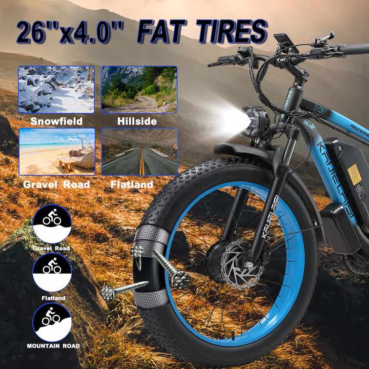 KETELES KAIJIELAISI V3 2000W dual Motor Ebike