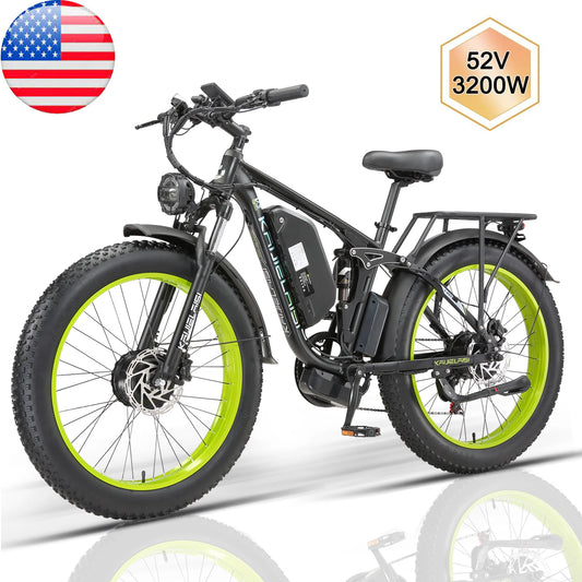 KETELES KAIJIELAISI V3 Pro 52V26AH 3200W Dual Motor Ebike
