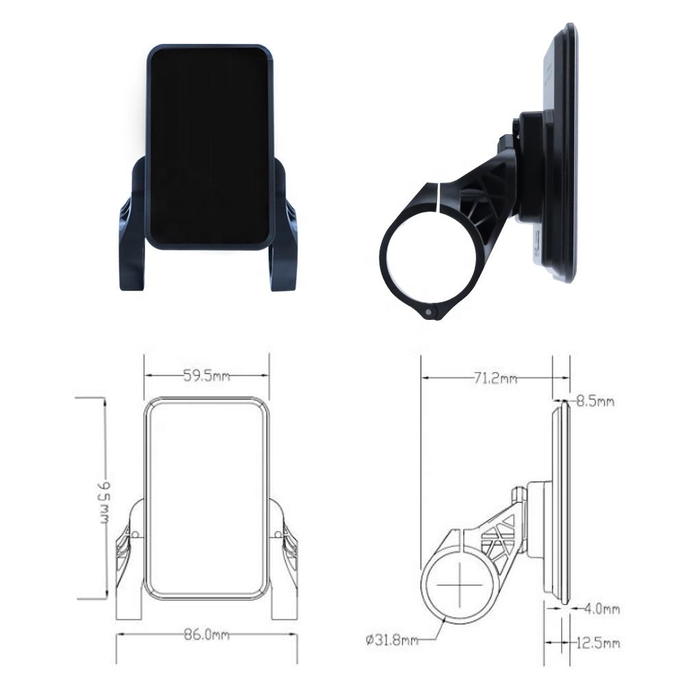 KETELES E-bike Color Display