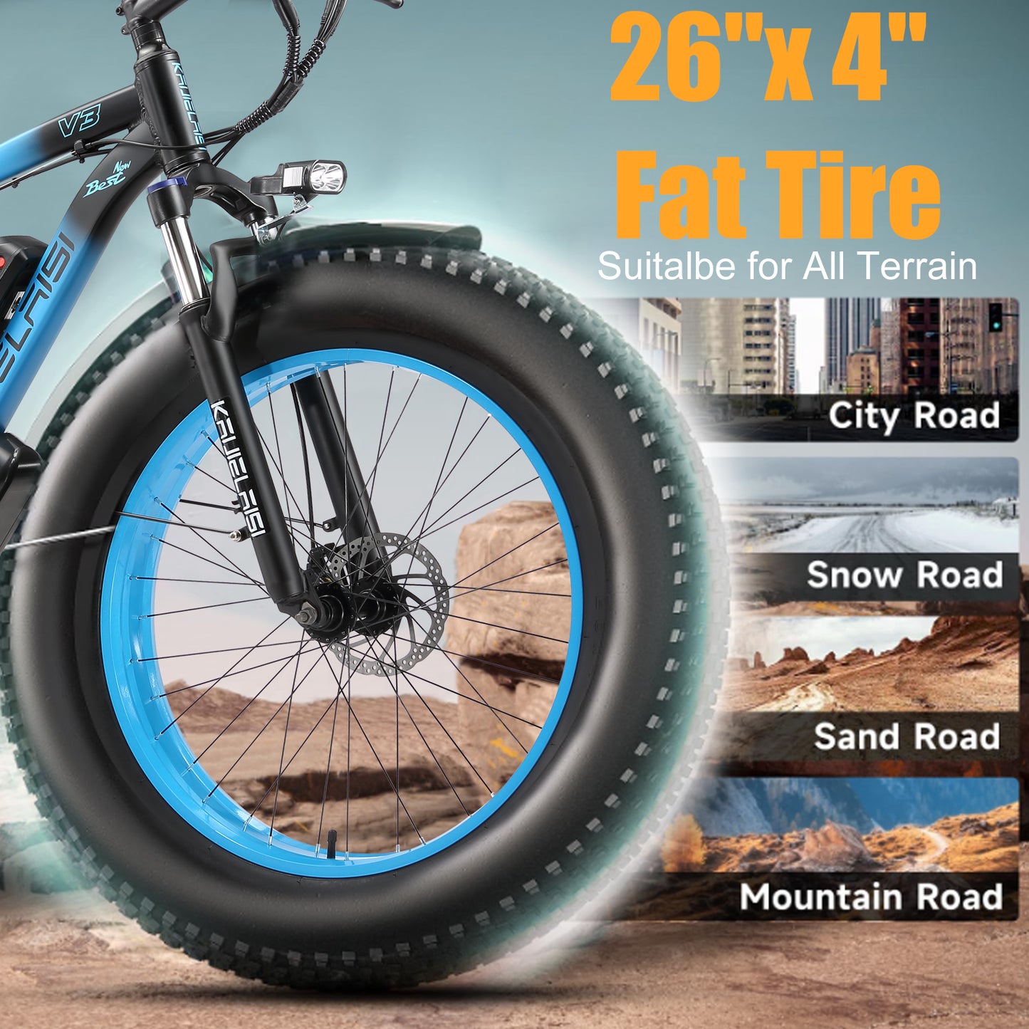 KETELES KAIJIELAISI V3 1000W Dual Motor Ebike