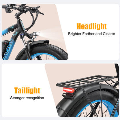 KETELES KAIJIELAISI V3 1000W Dual Motor Ebike