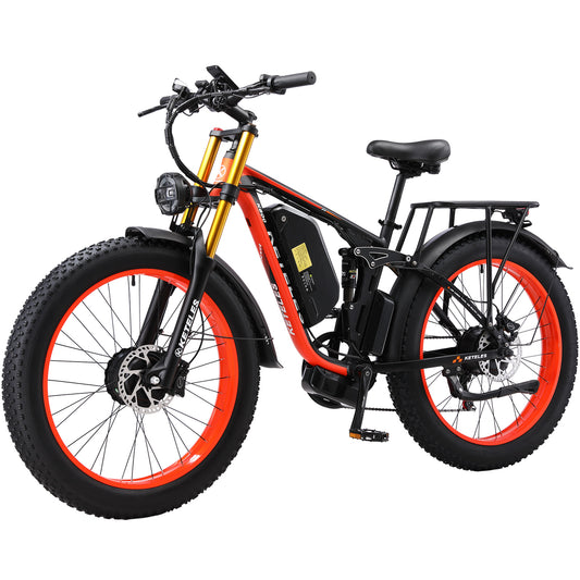 KETELES K800 Pro 2000W dual motor electric bike 48V 23AH