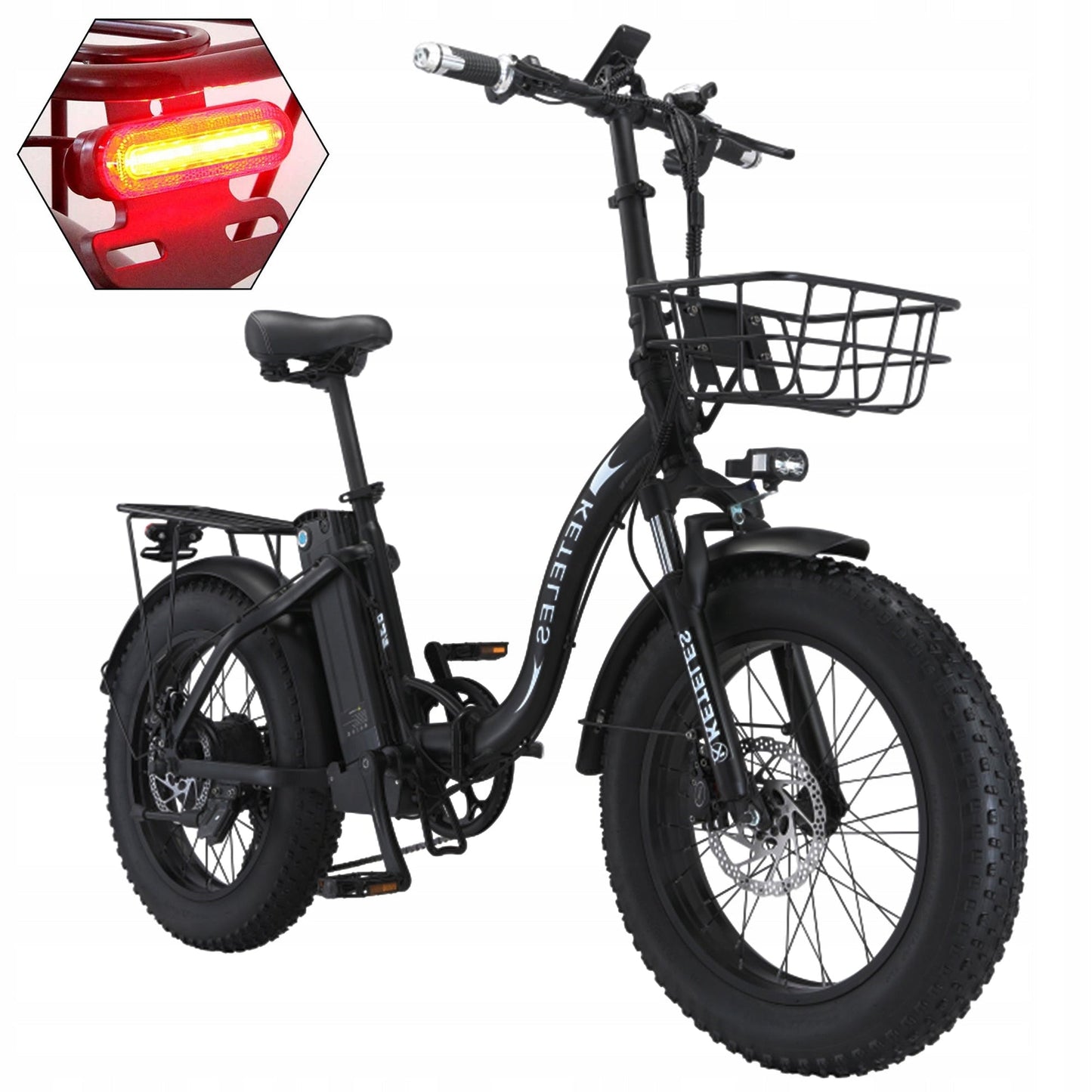 KETELES KF9   2×1000W dual Motors 48V 23Ah 20" Inch folding Commuter Electric Bike