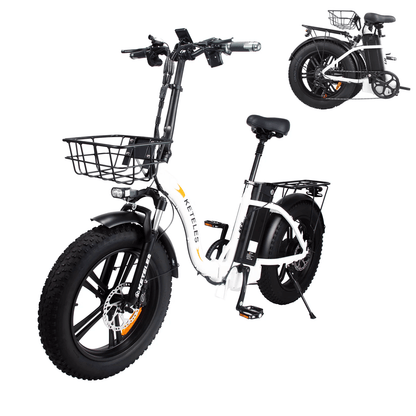 KETELES KF9 1000W 17.5Ah  20‘’ Folding Electric Bicycle