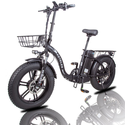 KETELES KF9   2×1000W dual Motors 48V 23Ah 20" Inch folding Commuter Electric Bike