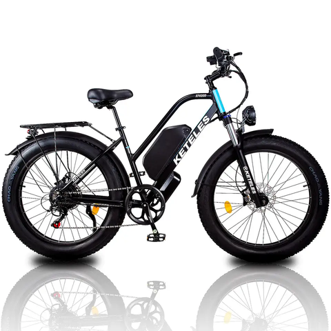 KETELES XF4000 1000W Electric Bike 48V 23AH Fat Tire E-Bike
