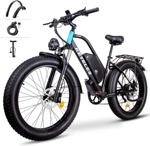 KETELES XF4000 1000W Electric Bike 48V 23AH Fat Tire E-Bike