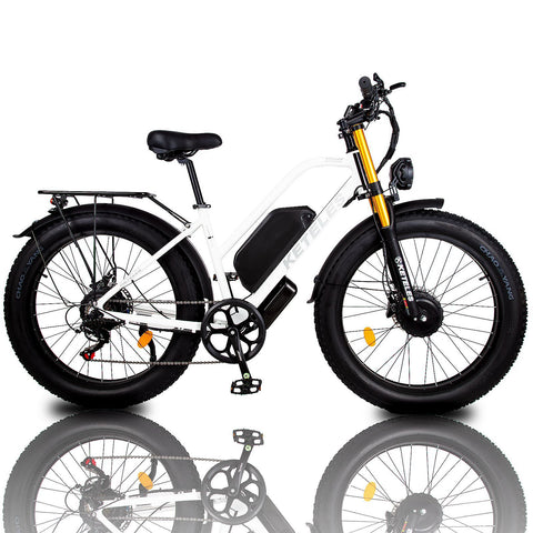 KETELES XF4000 2000W Dual Motor Electric Bike 48V 23AH Fat Tire E-Bike